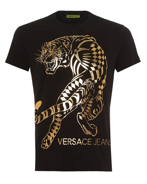 Versace Jeans Men's Graphic Tiger Print T